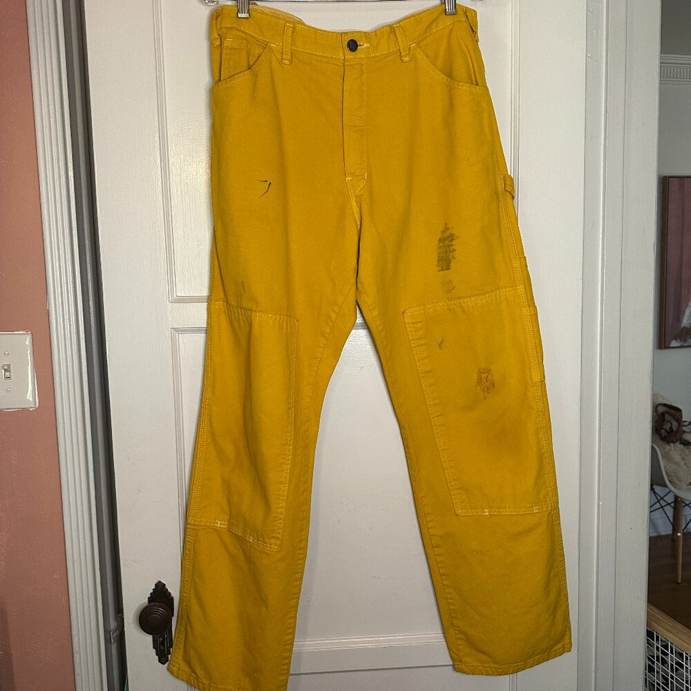 Garment Dyed Double Knee Dickies Carpenter Pants - Size 32